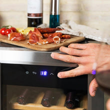 Carica l'immagine nel visualizzatore di Gallery, Bolero Grandsommelier 1550 Inox Compressor-05