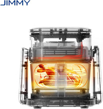 Carica l'immagine nel visualizzatore di Gallery, JIMMY AF3 Friggitrice ad aria multifunzione 2 in 1 con funzione piastra, 4 Litri, 1100W, 8 programmi di cottura