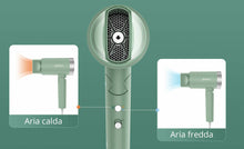 Carica l'immagine nel visualizzatore di Gallery, JIMMY F2 Asciugacapelli ultrasonico compatto e pieghevole con Nano-ioni e controllo del calore