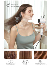 Carica l'immagine nel visualizzatore di Gallery, JIMMY F7 Asciugacapelli ultrasonico con display touch, tecnologia a nano-ioni, controllo del calore, leggero e silenzioso