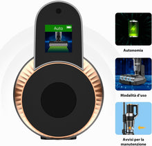 Carica l'immagine nel visualizzatore di Gallery, Jimmy HW10 Pro Lavapavimenti Aspirapolvere 3 in 1 Senza Filo Cordless Multisuperficie, 400W, Assistente Vocale, Batteria rimovibile con 80 minuti di autonomia, Display a LED e Autopulizia