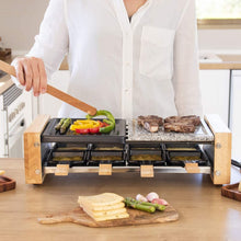 Carica l'immagine nel visualizzatore di Gallery, Raclette Grill 8400 Wood MixGrill