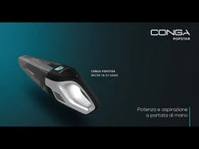 Carica e avvia il video nel visualizzatore di galleria, Aspirapolvere a Mano Conga PopStar Micro 500 ml 18,5 V Nero