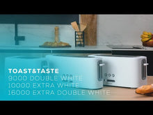 Carica e avvia il video nel visualizzatore di galleria, Tostapane Toast&Taste 9000 Double White