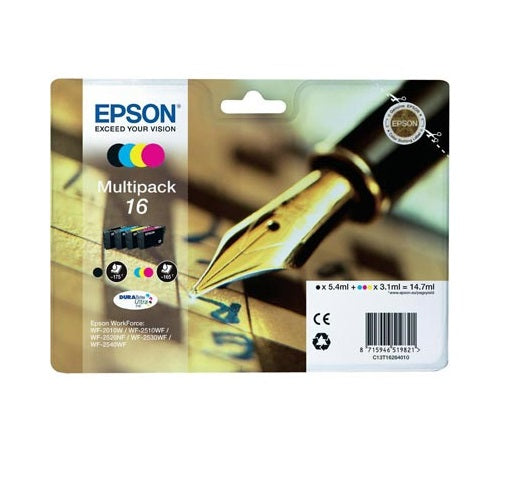 Cartuccia Originale 16 (C13T16264012) Multipack