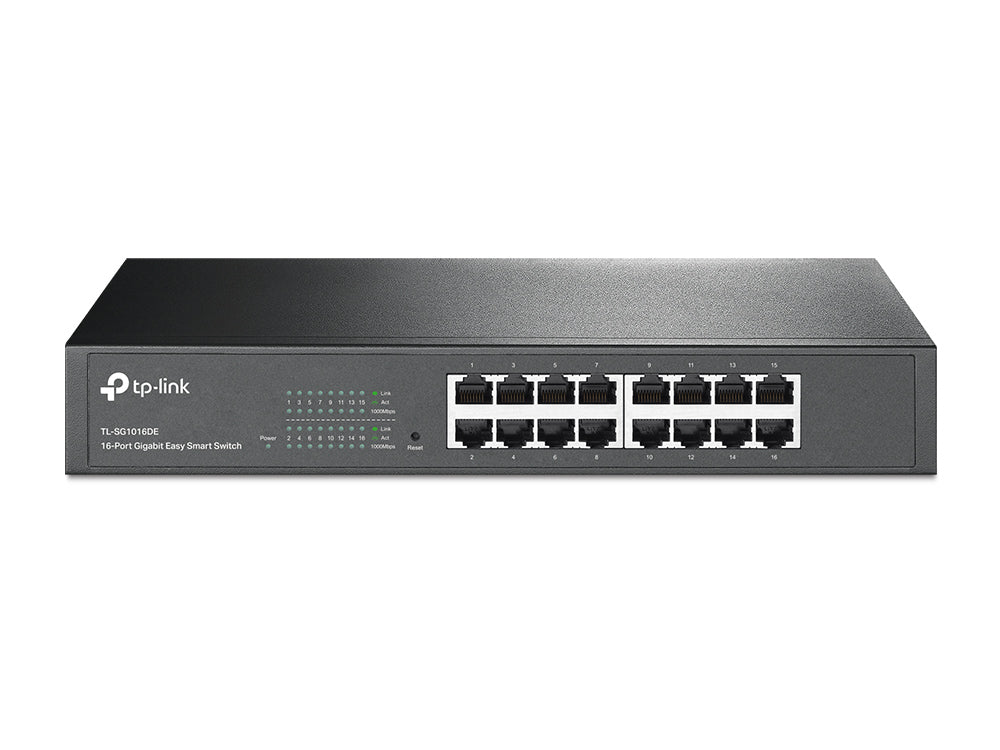 Switch Rete 16 Porte 10/100/1000 Tl-Sg1016De