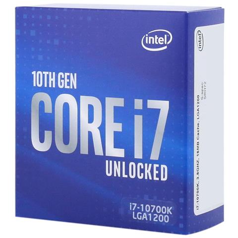 Cpu Core I7-10700K (Comet Lake-S) Socket 1200 - Box