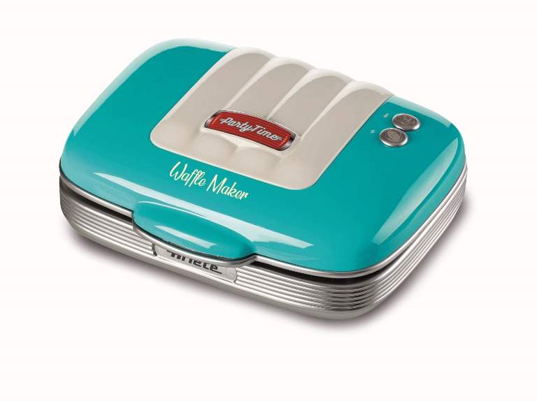Piastra Per Waffle Maker Party Time Azzurro (1973)