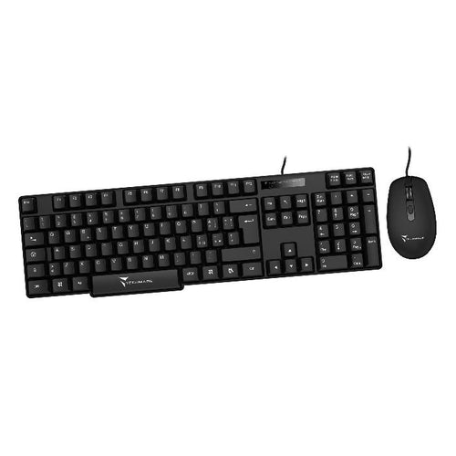 Kit Tastiera E Mouse Tm-Kb828+M102 Nero