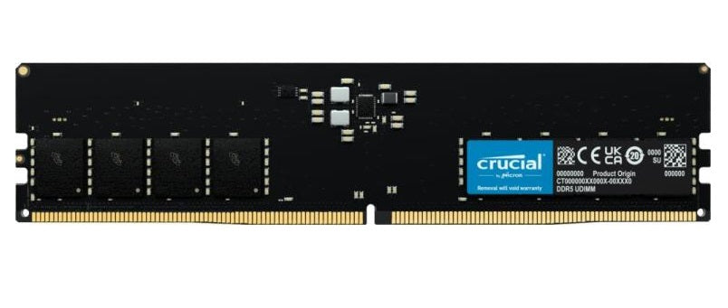 Memoria Ddr5 16 Gb Pc4800 Mhz (1X16) (Ct16G48C40U5)