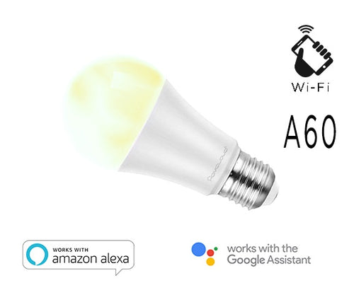 Lampada Led Smart Ee-9We2760 Bianco E27 A60 Dimmerabile Wifi - Alexa E Google Home