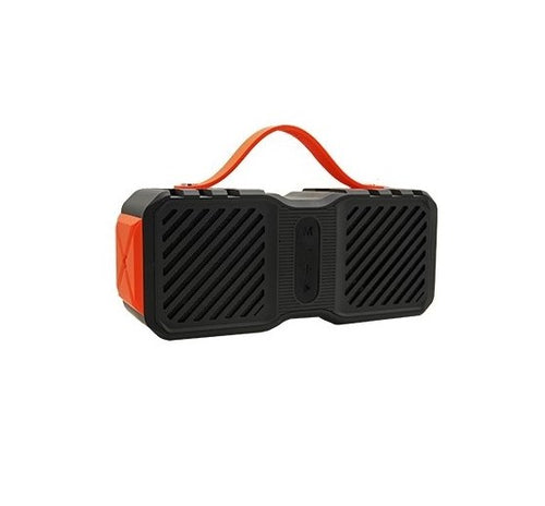 Cassa Mini Speaker Altoparlante Portatile Bluetooth 30W Nero/Arancione (33186)
