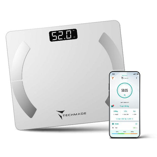 Bilancia Pesapersone Smart Digitale Elettronica - Bianca (Tm-Scale-Wh)