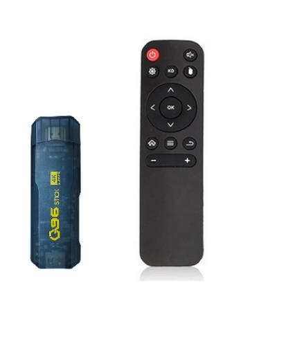 Box Android Stick Tv 4K Ultra Hd 8Gb+128Gb (Q96)