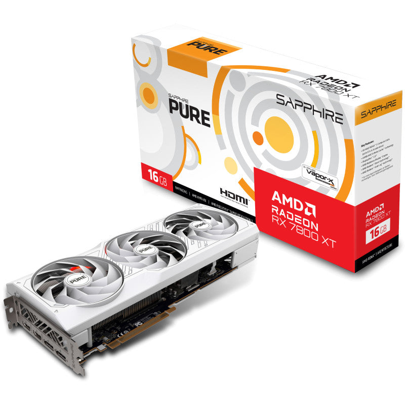 Scheda Video Radeon Rx7800 Xt Pure Gaming Oc 16Gb (11330-03-20G)