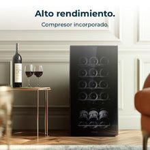 Carica l&#39;immagine nel visualizzatore di Gallery, Bolero Grandsommelier 1550 Black Compressor-03
