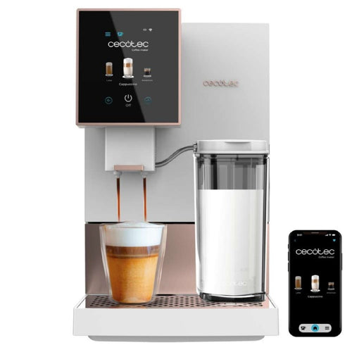 Cremmaet Compactccino Connected White Rose-01