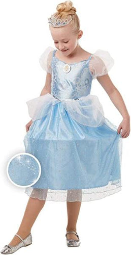 Costume Cenerentola Glitter 7-8 Anni