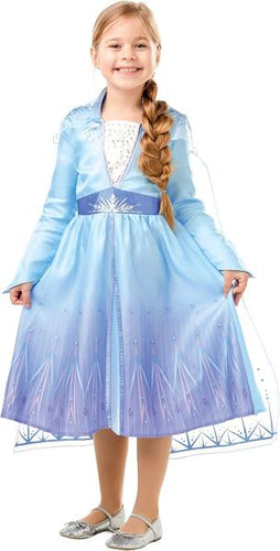 Costume Elsa Frozen Travel Mis. M 5-6 Anni