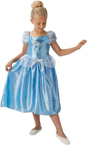 Costume Principessa Cenerentola Favola Taglia S 3-4 Anni