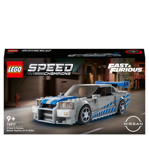 76917 - Lego - Speed Champions - 2 Fast 2 Furious Nissan Skyline GT-R (R34