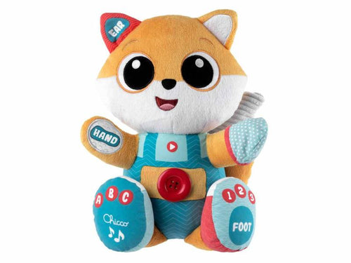 Chicco Abc Foxy - Peluche Cucciolo Di Volpe Ita/Eng 3 In 1