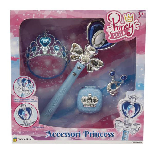 PRINCY BELLA - SET DA PRINCIPESSA CORONA SCETTRO