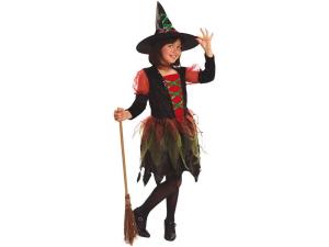 Costume Strega Colorata Bambina 10/12