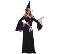 Costume Strega Lunga Morada Ad M/L
