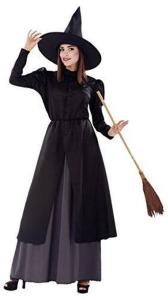 Costume Strega / Befana Nera Lunga Ad. M/L
