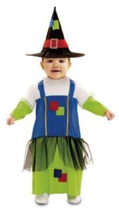 Costume Streghetta Baby Colorata 1/2 Anni