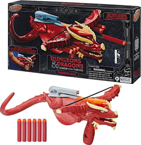 NERF DUNGEONS AND DRAGONS RED DRAGON THEMBERCHAUD BALESTRA CON 6 DARDI