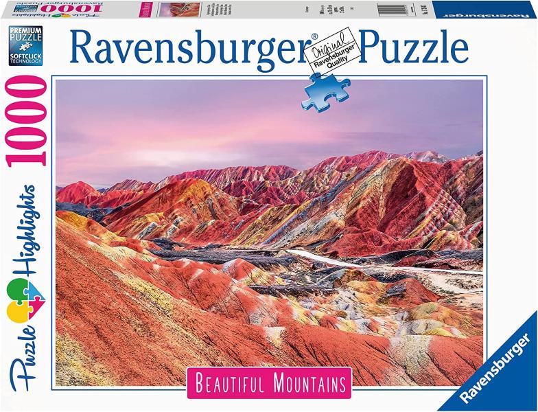 PUZZLE 1000 PZ HIGHLIGHTS MONTAGNE ARCOBALENO, CINA