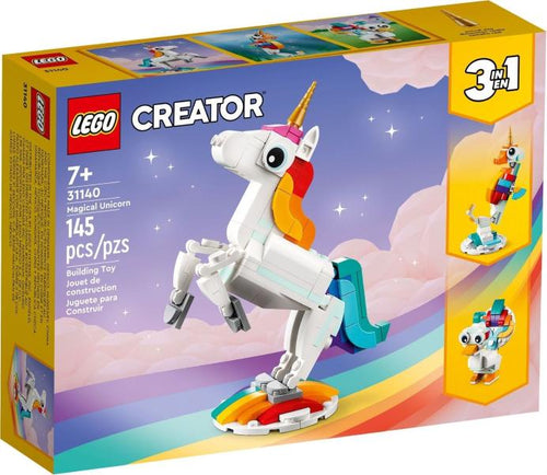 LEGO CREATOR - 3 IN 1 UNICORNO MAGICO CON ARCOBALENO