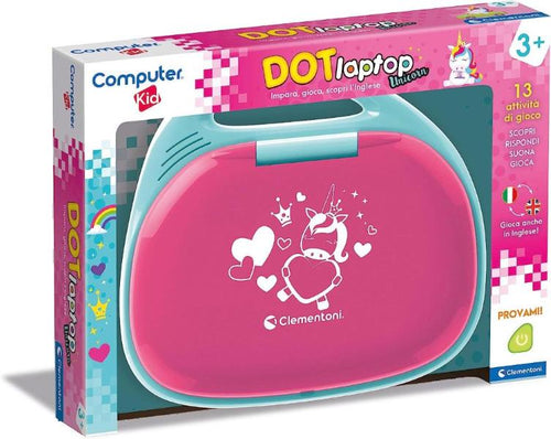 Computer Kid Led Laptop Rosa Dot Unicorn