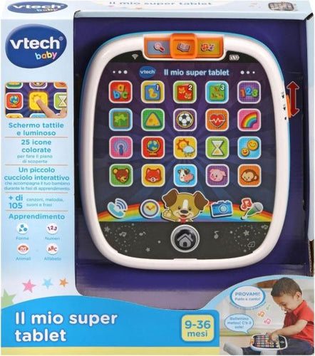 VTECH BABY IL MIO SUPER TABLET INTERATTIVO 25 PULSANTI 