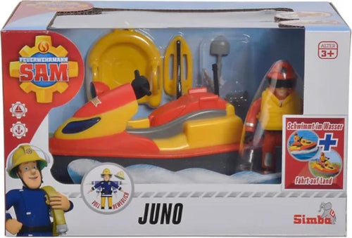 Sam Il Pompiere Jet Ski Moto D'Acqua Juno Con Personaggio New