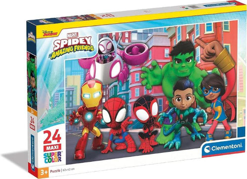 PUZZLE 24 PZ MAXI SPIDEY AND HIS AMAZING FRIENDS