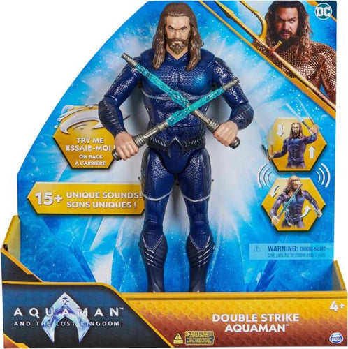 Aquaman Movie - Personaggio Aquaman Deluxe 30 Cm 