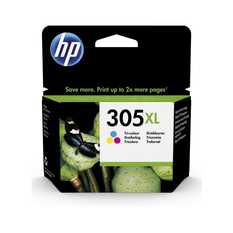 Hp 305Xl Tricolor (3Ym63Ae)  Cartuccia Originale Ad Alta Efficienza