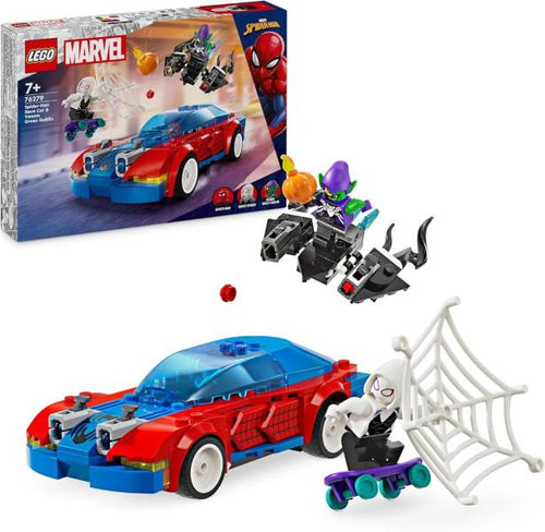 Lego Super Heroes Marvel Spiderman Macchina Vs Goblin E Venom