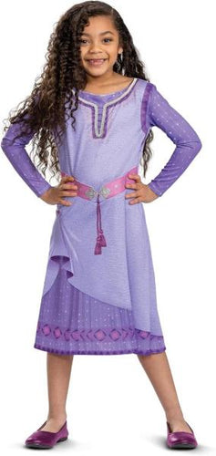 COSTUME ASHA CLASSIC DISNEY WISH TAGLIA 5-6 ANNI