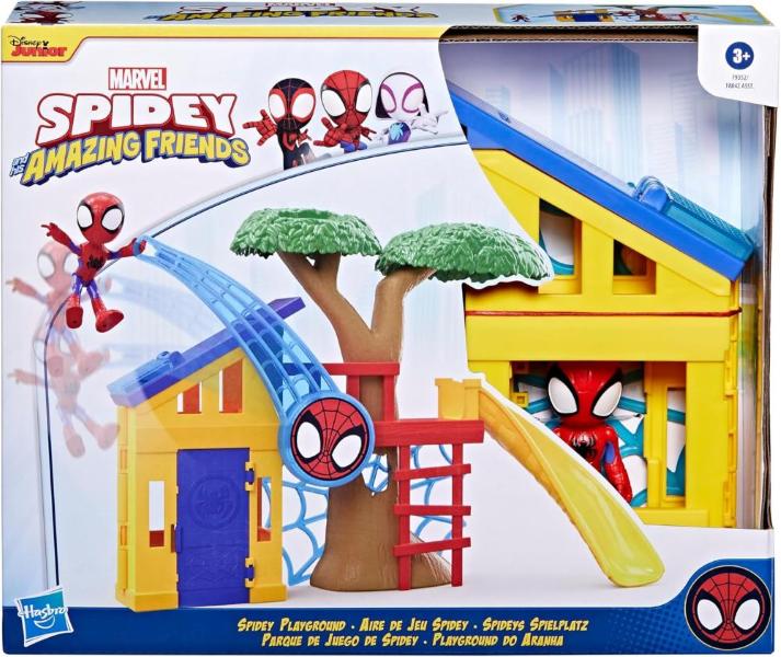 SPIDEY AMAZING FRIENDS SPIDEY SCENE PLAYSET - IL PARCO GIOCHI DI SPIDEY