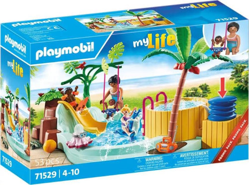Playmobil My Life Piscina Con Vasca Idromassaggio Promo Pack