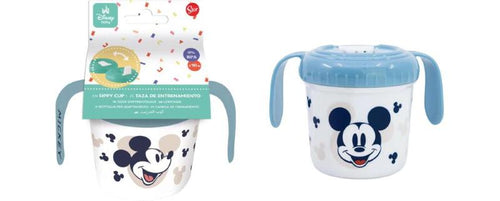 Disney Baby Mickey Tazza Primi Sorsi Con Manici E Beccuccio