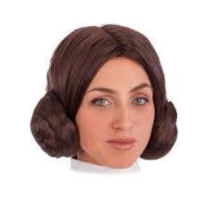 Parrucca Principessa Leila Star Wars