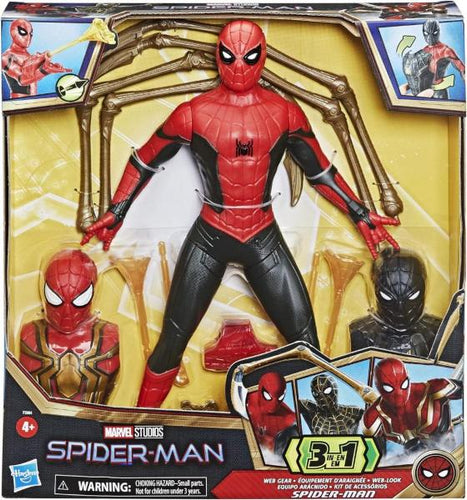Action Figure Spiderman Web Gear 3 In 1