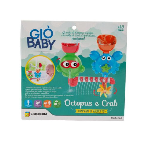 Gio' Baby - Octopus & Crab Compagni Di Bagnetto