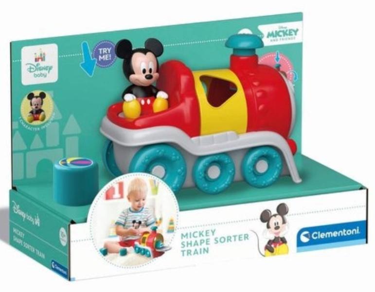 Disney Trenino Con Personaggio Topolino Shape Sorter Train
