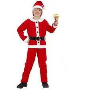 Costume Recite Babbo Natale Flanella 128 5/7